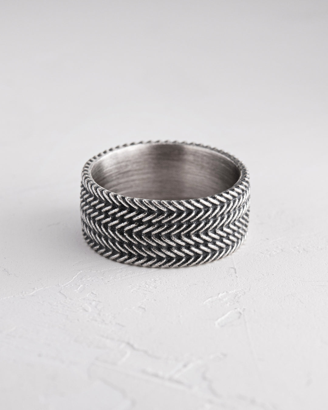 Silver ring VEGER