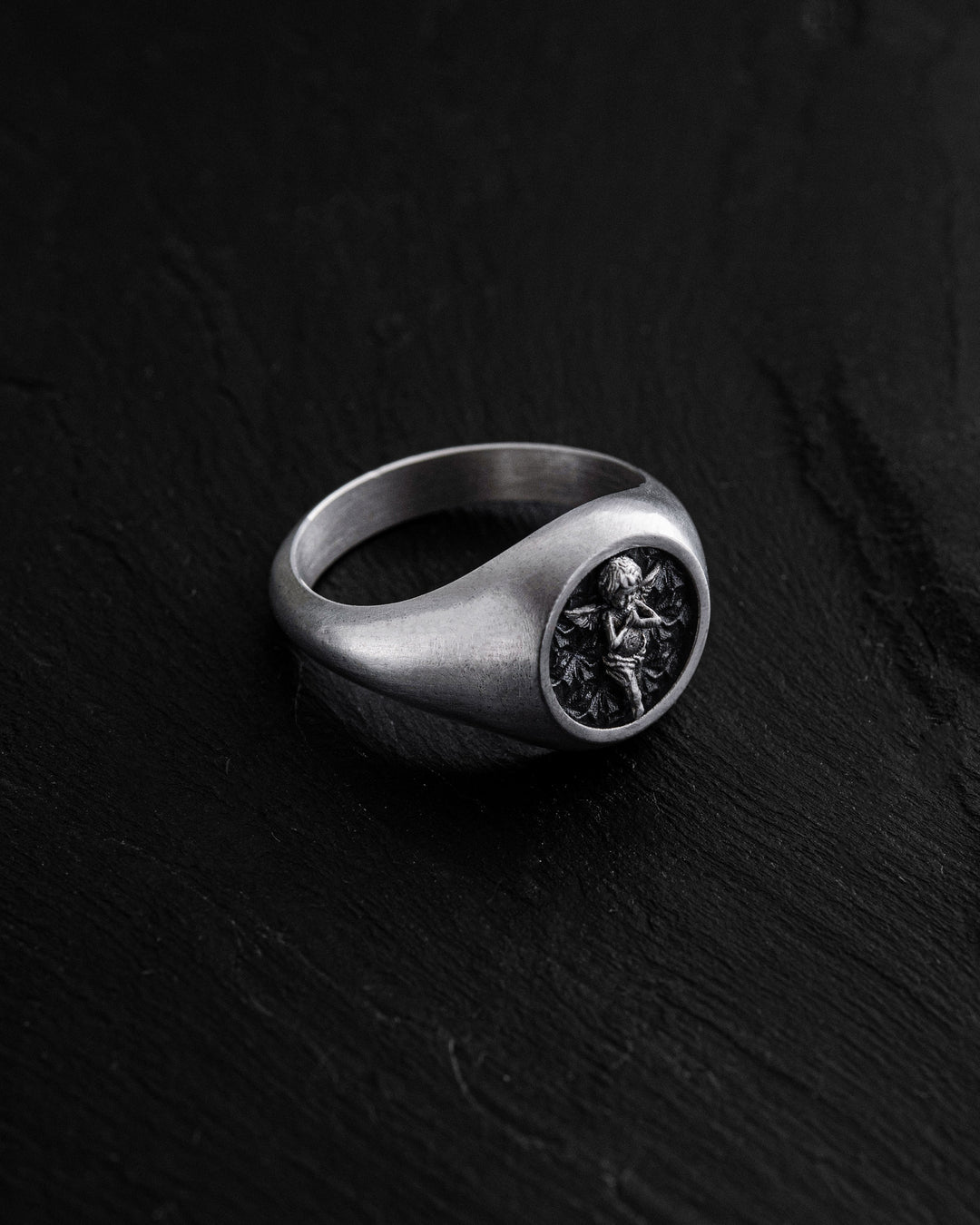 Silver ring ANGEL OF LIGHT