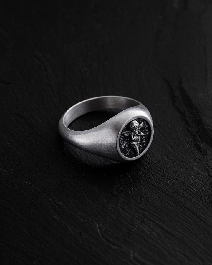 Silver ring ANGEL OF LIGHT