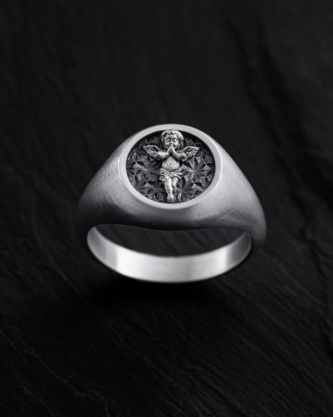 Silver ring ANGEL OF LIGHT