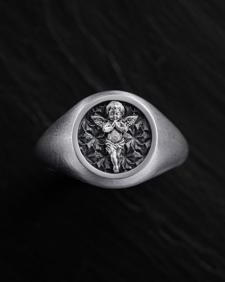 Silver ring ANGEL OF LIGHT