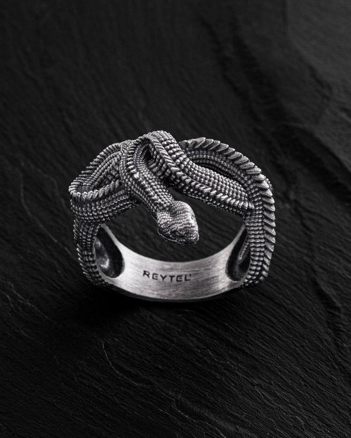 Silver ring  JÖRMUNGANDR