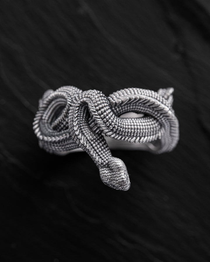 Silver ring  JÖRMUNGANDR