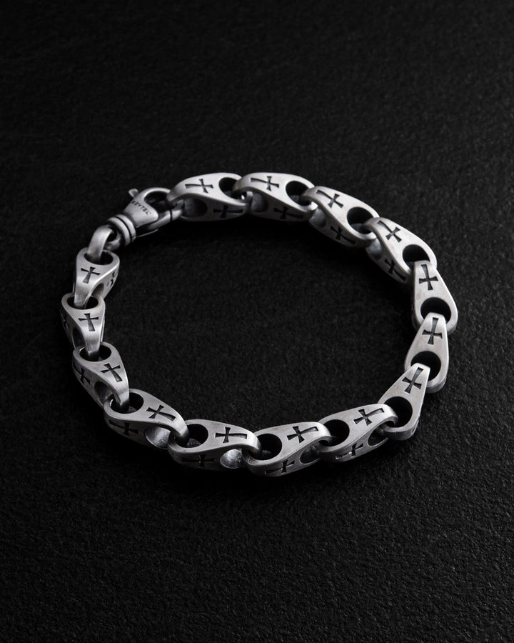 Silver bracelet GELOOF