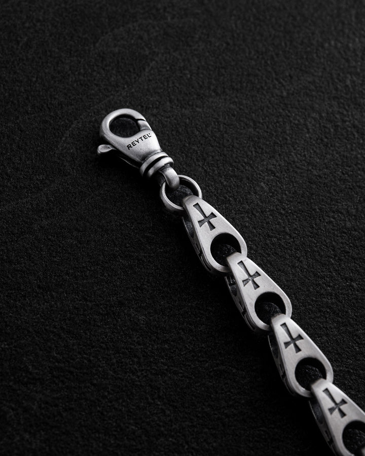 Silver bracelet GELOOF