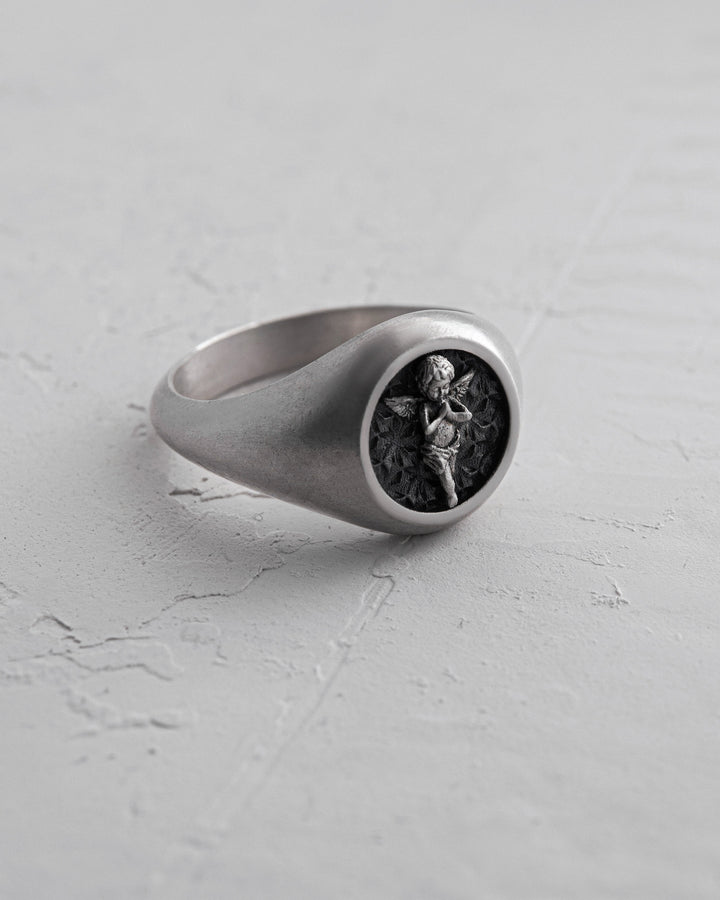 Silver ring ANGEL OF LIGHT