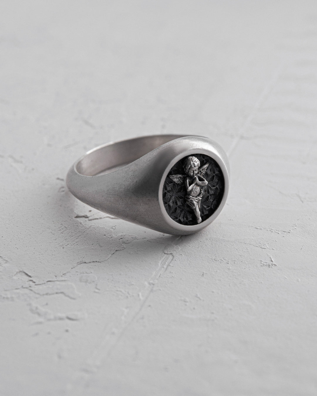 Silver ring ANGEL OF LIGHT