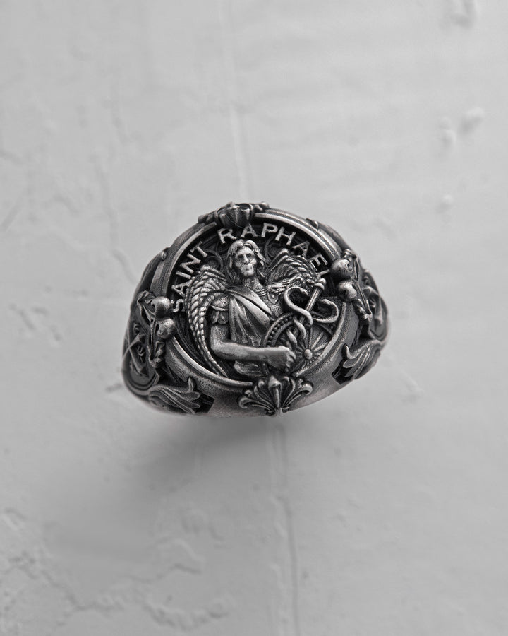 Silver ring SAINT RAPHAEL