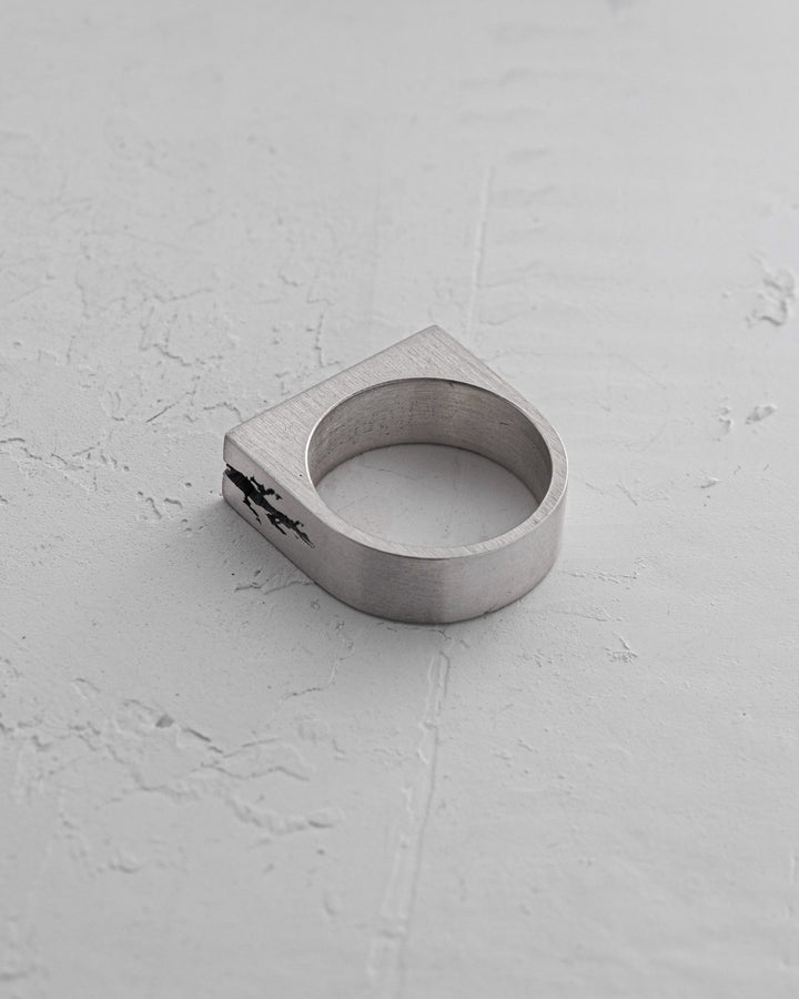 Silver ring FRACTURE