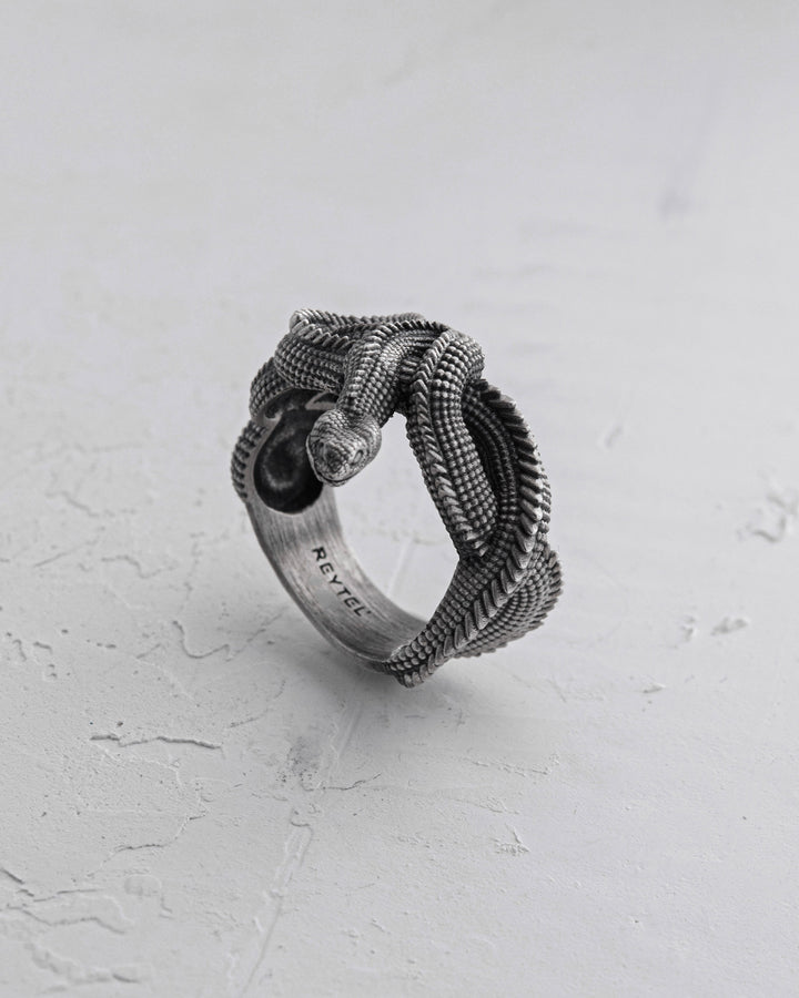 Silver ring  JÖRMUNGANDR