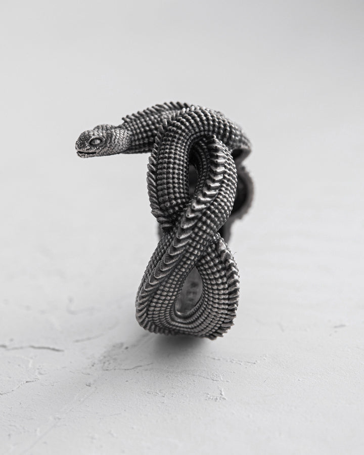 Silver ring  JÖRMUNGANDR