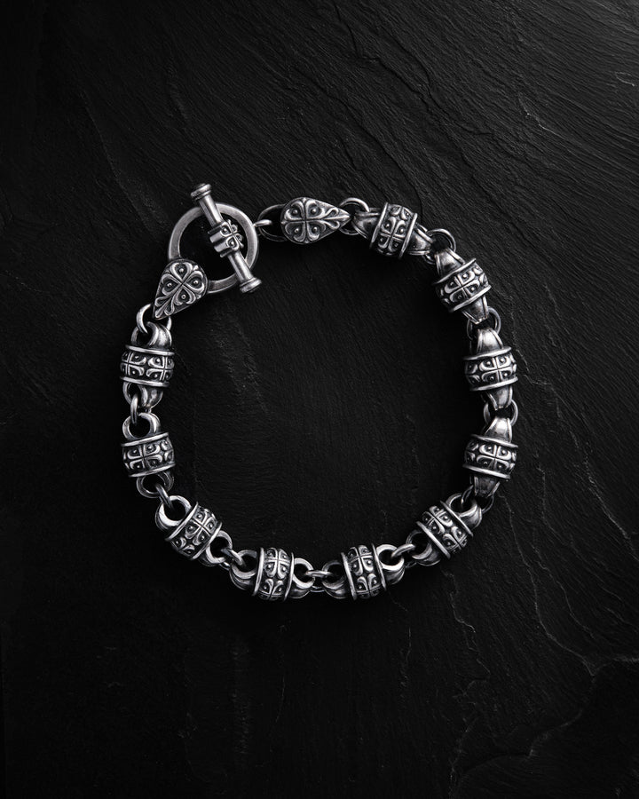 Silver bracelet AKSENT