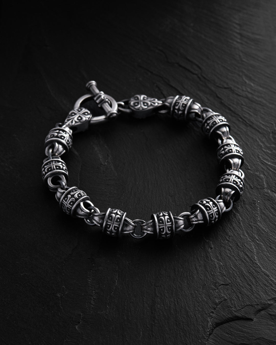 Silver bracelet AKSENT
