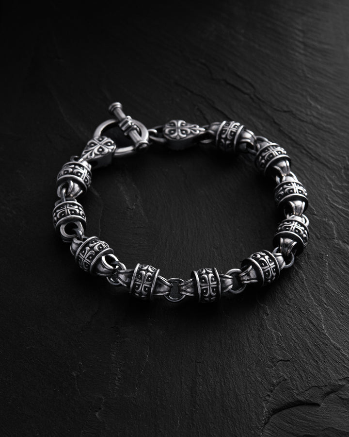 Silver bracelet AKSENT