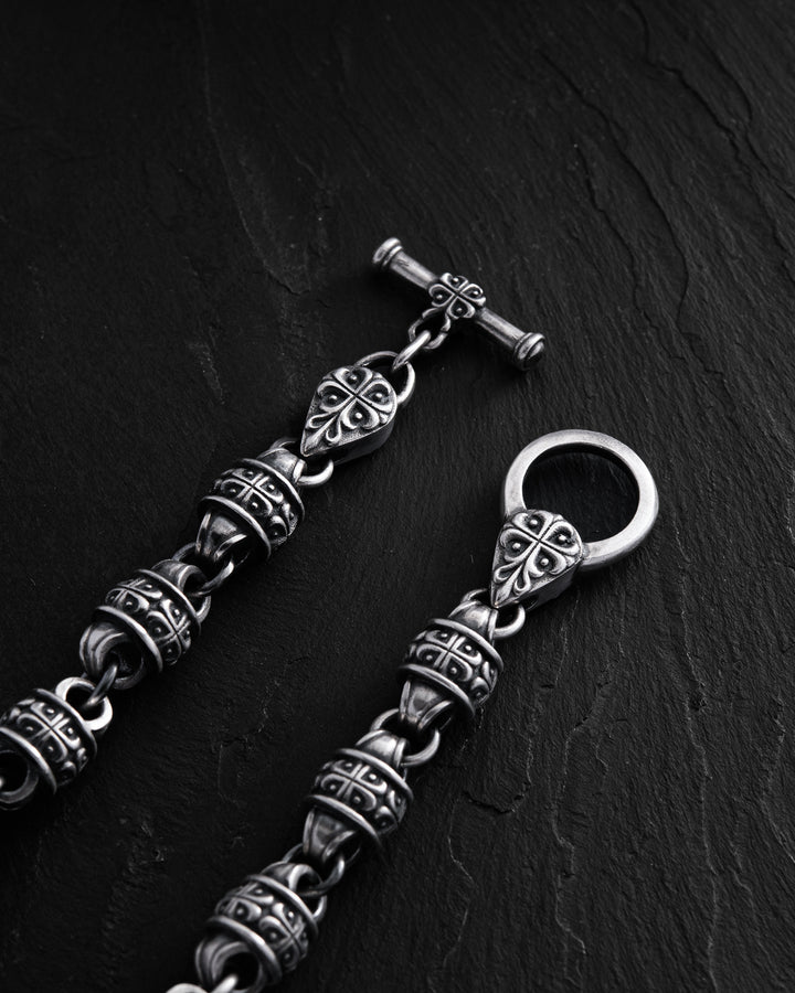 Silver bracelet AKSENT