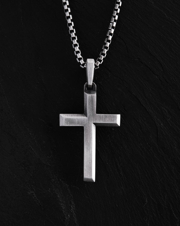 Silver cross REDEEMER