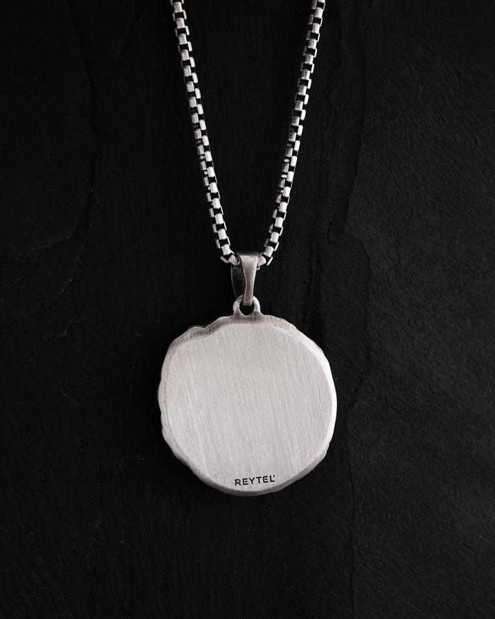 Silver pendan SUN MOON and STARS