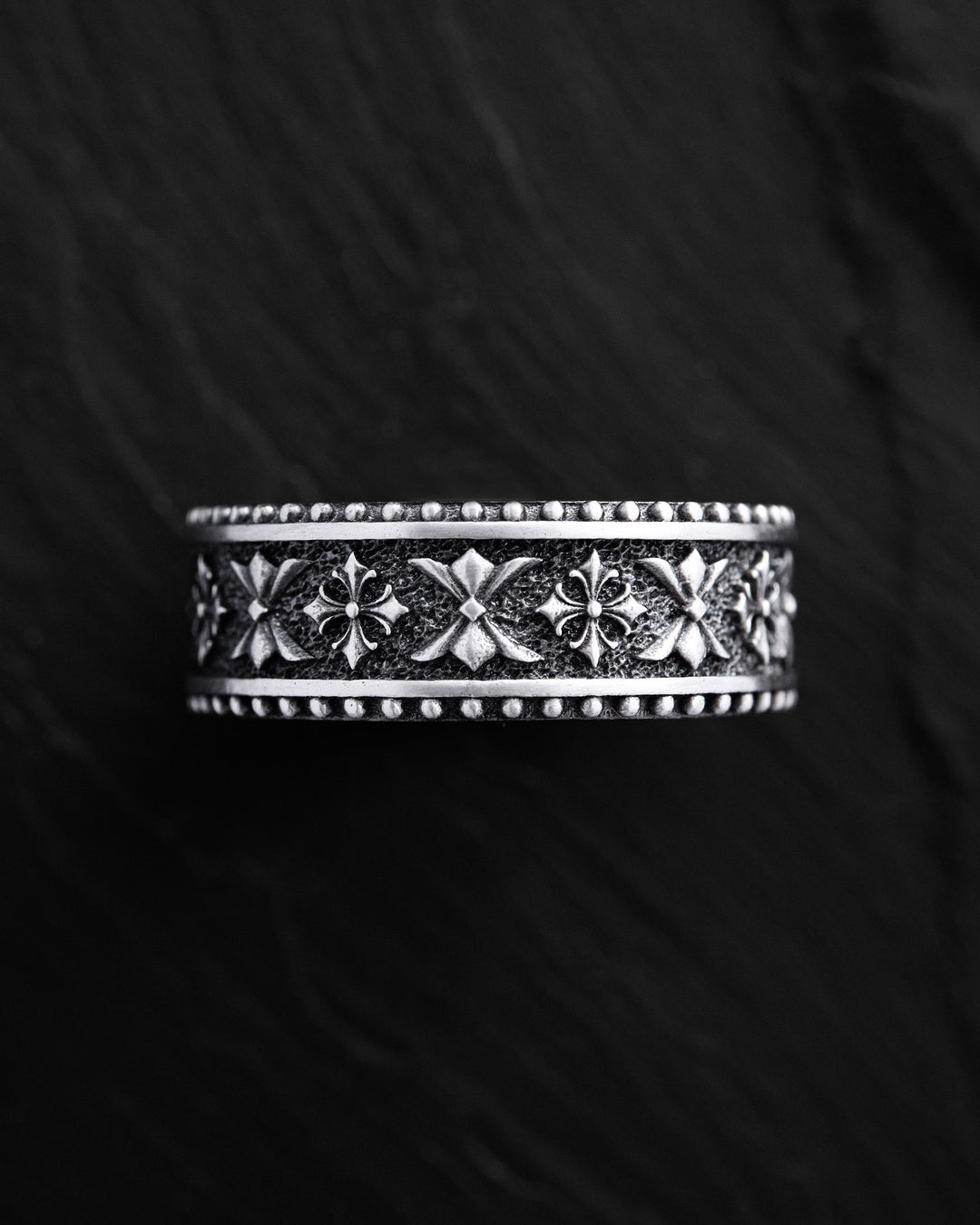 Silver ring CELTIC KNIGHT PATTERN