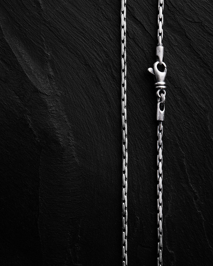 Silver chain - weave CARDANO mini