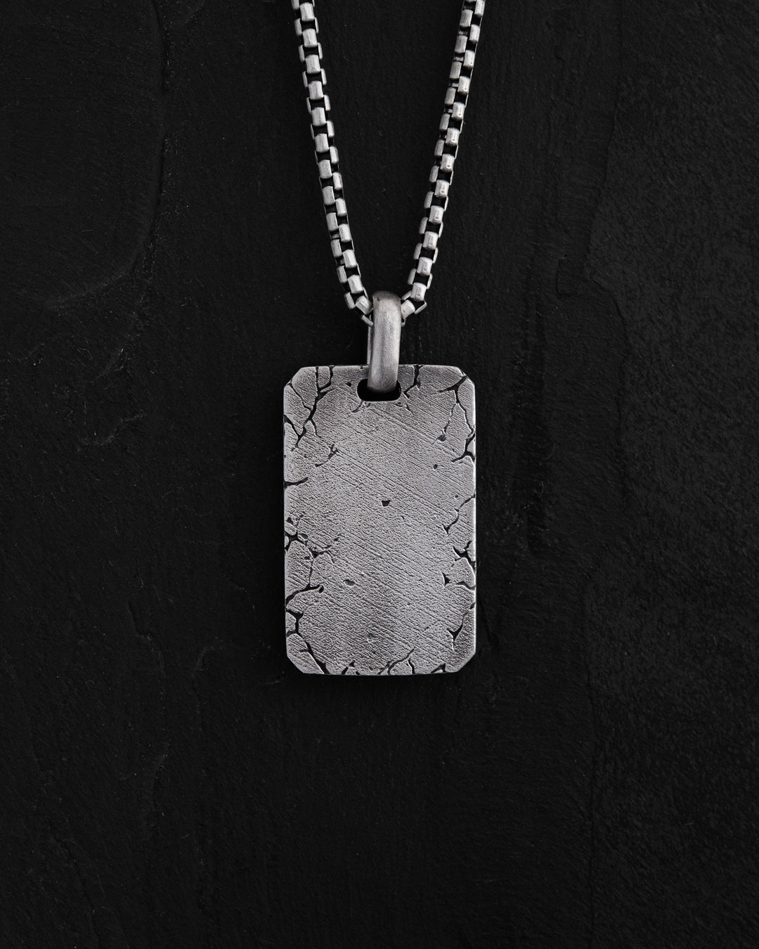 Silver pendant FATHER AND SON