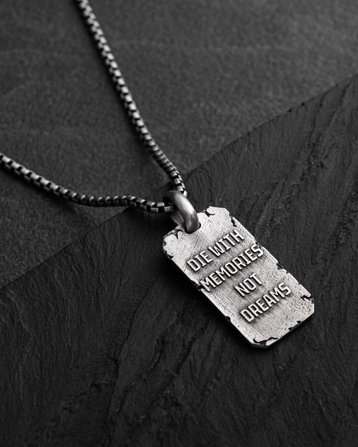 Silver pendant REMINDER