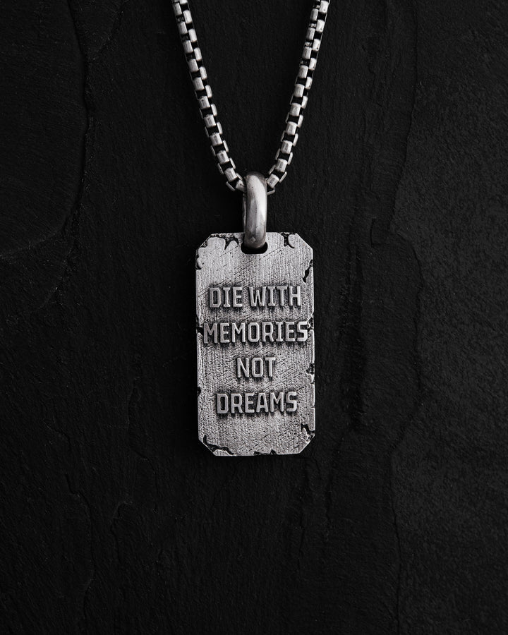 Silver pendant REMINDER