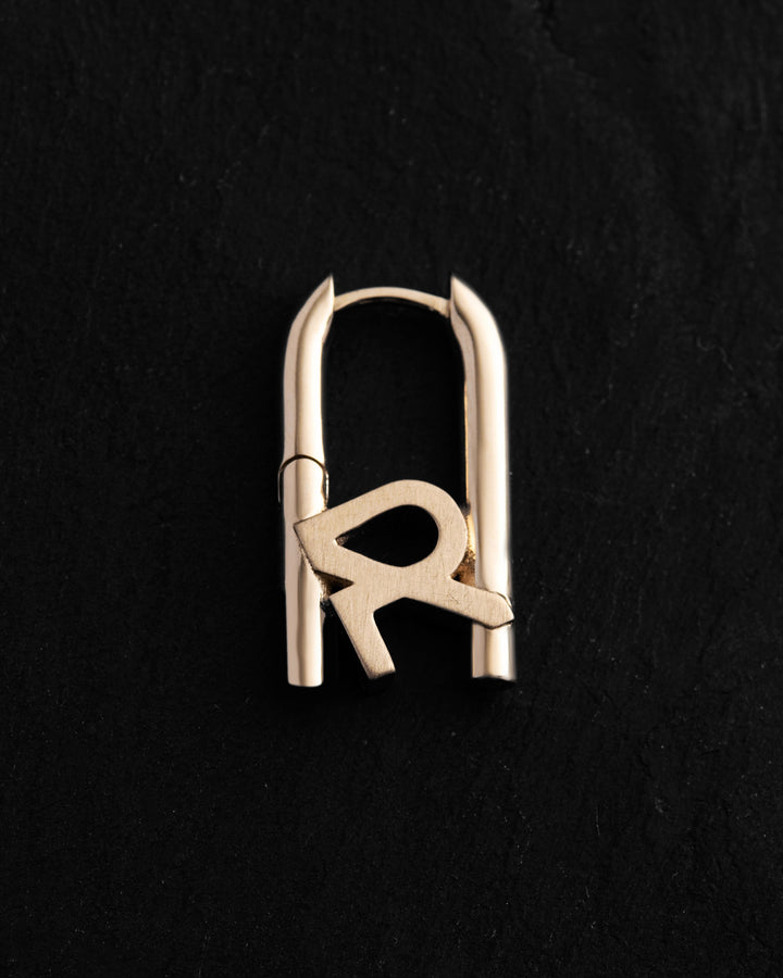 Single earring REYTEL (14k yellow gold)