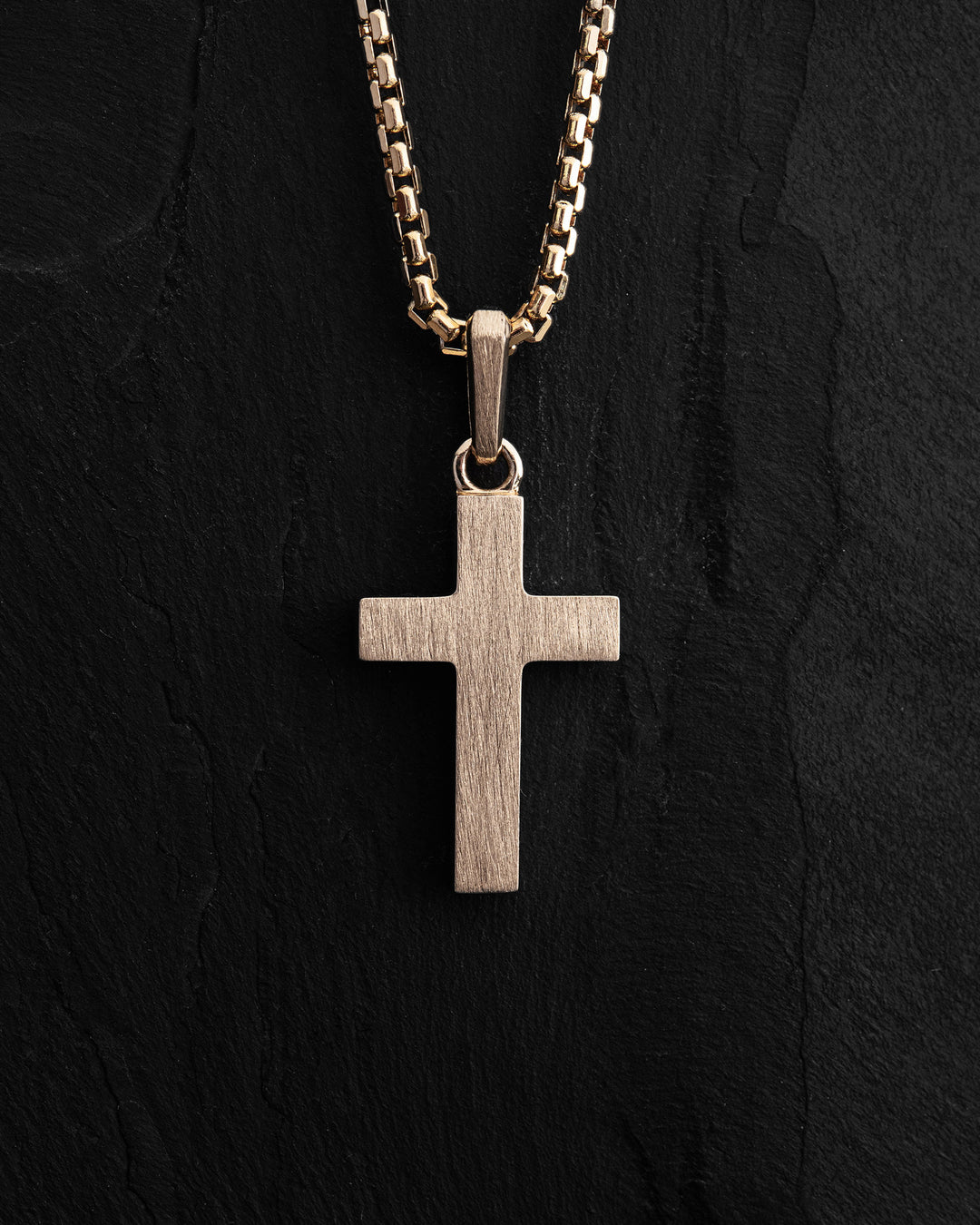 Cross HELIGHET 14k yellow gold