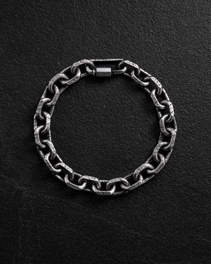 Silver bracelet IMPRINT