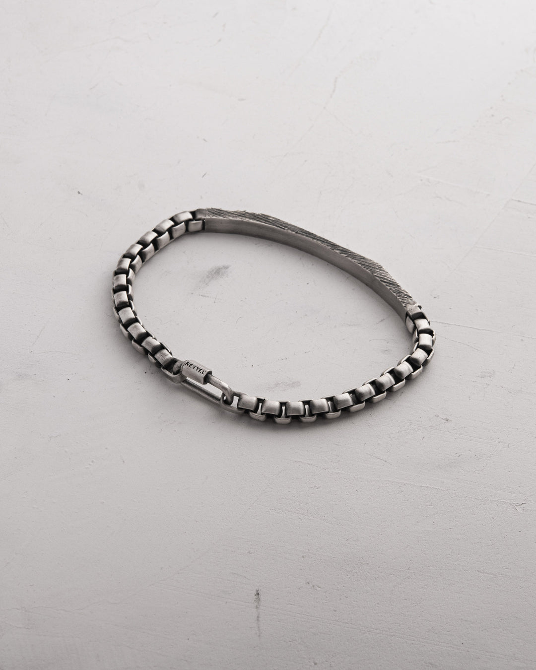 Silver bracelet FORGED