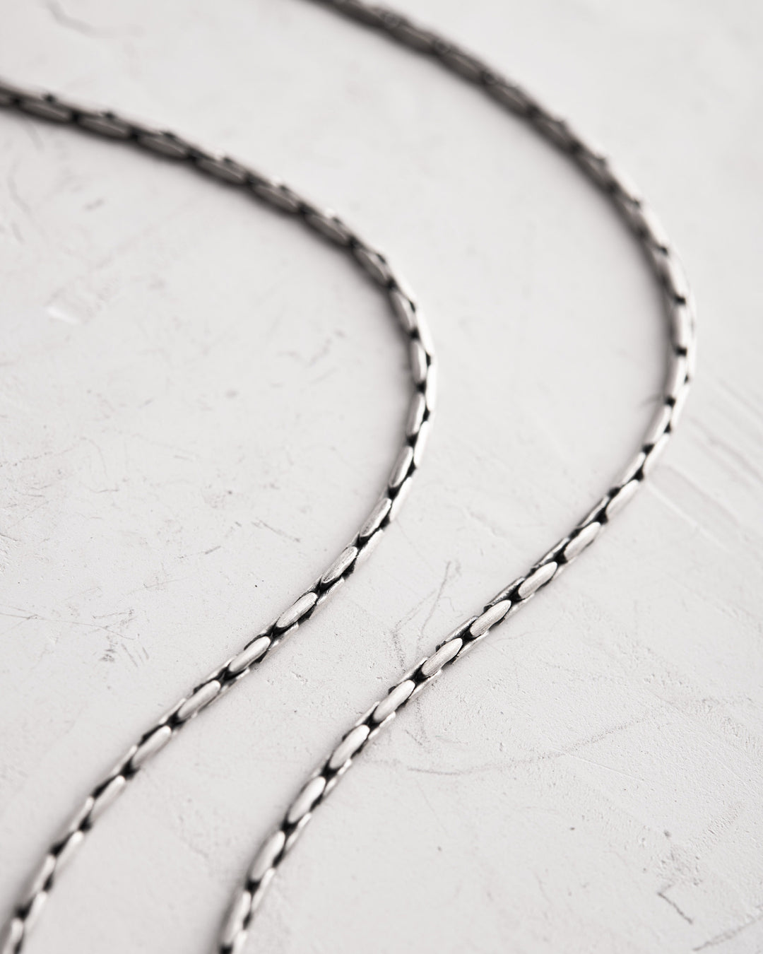 Silver chain - weave CARDANO mini