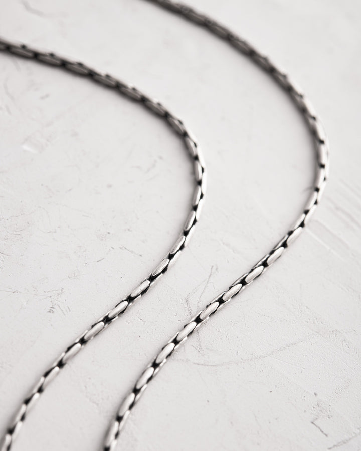 Silver chain - weave CARDANO mini