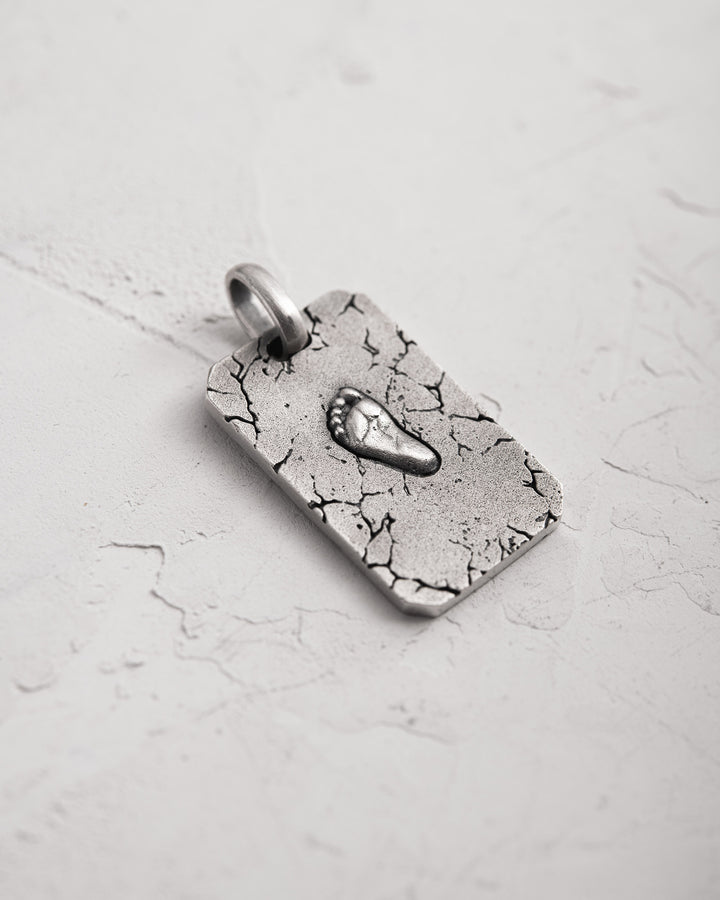 Silver pendant BABY FOOT