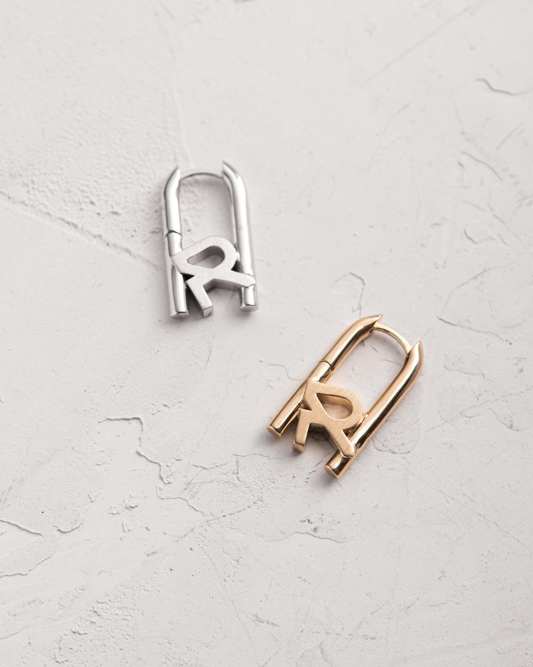 Single earring REYTEL (14k yellow gold)