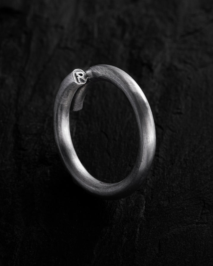 Silver ring VALG