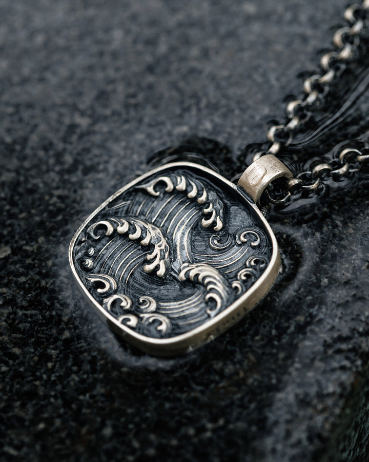 Silver pendant ELEMENT WATER