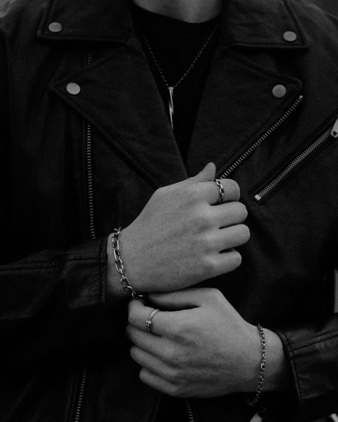 Silver bracelet UTIL