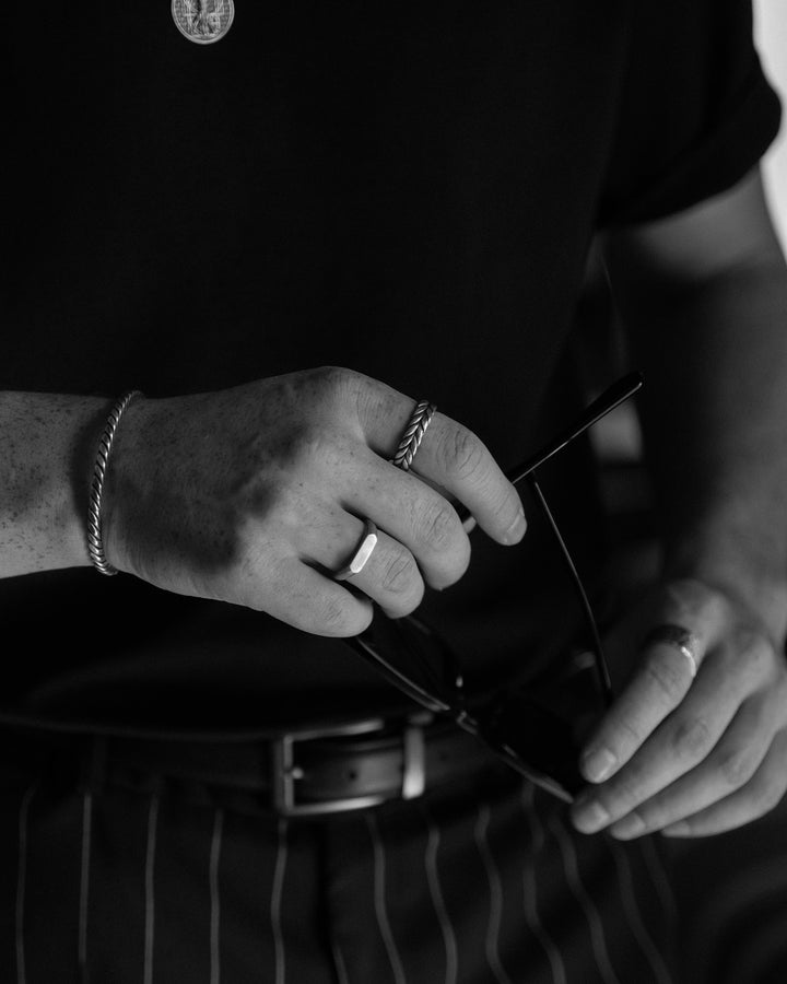 Silver bangle SOFORT