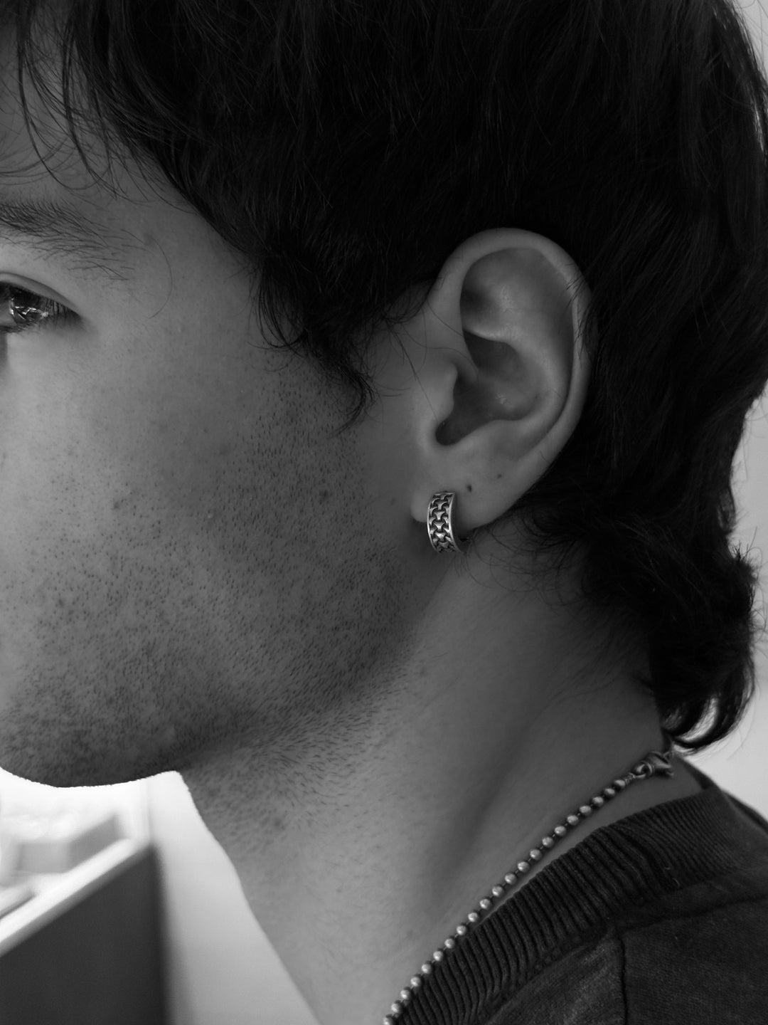 Silver single - earring DEJAVU