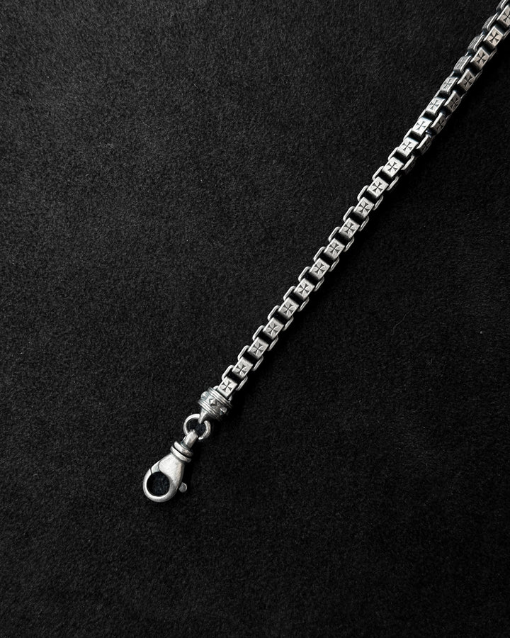 Silver bracelet MALTESE CROSS