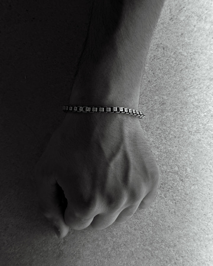 Silver bracelet POLAR STAR