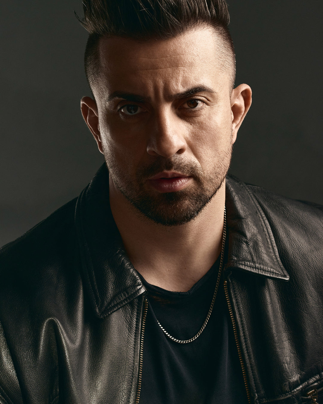 CURB silver chain - weave