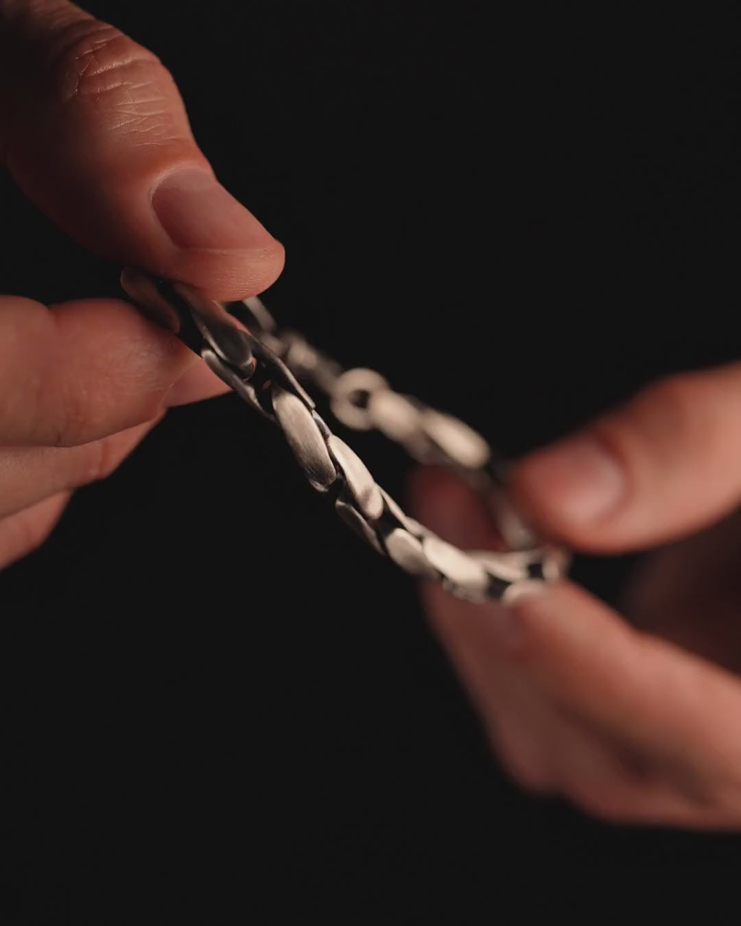 Silver bracelet TURBEN