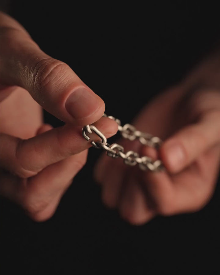 Silver bracelet UTIL