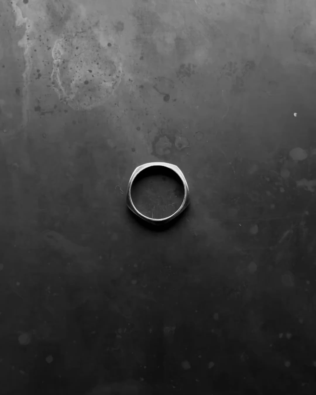 BREVITY silver ring