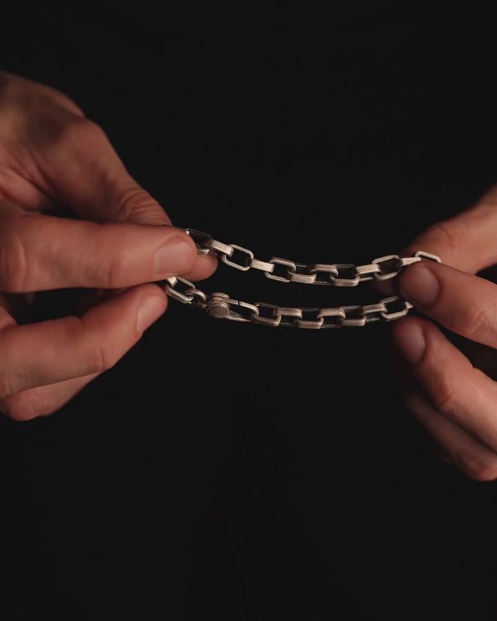 Silver bracelet ZIEL