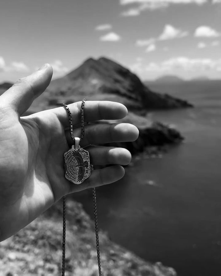 Silver pendant WIND OF IMBOLC