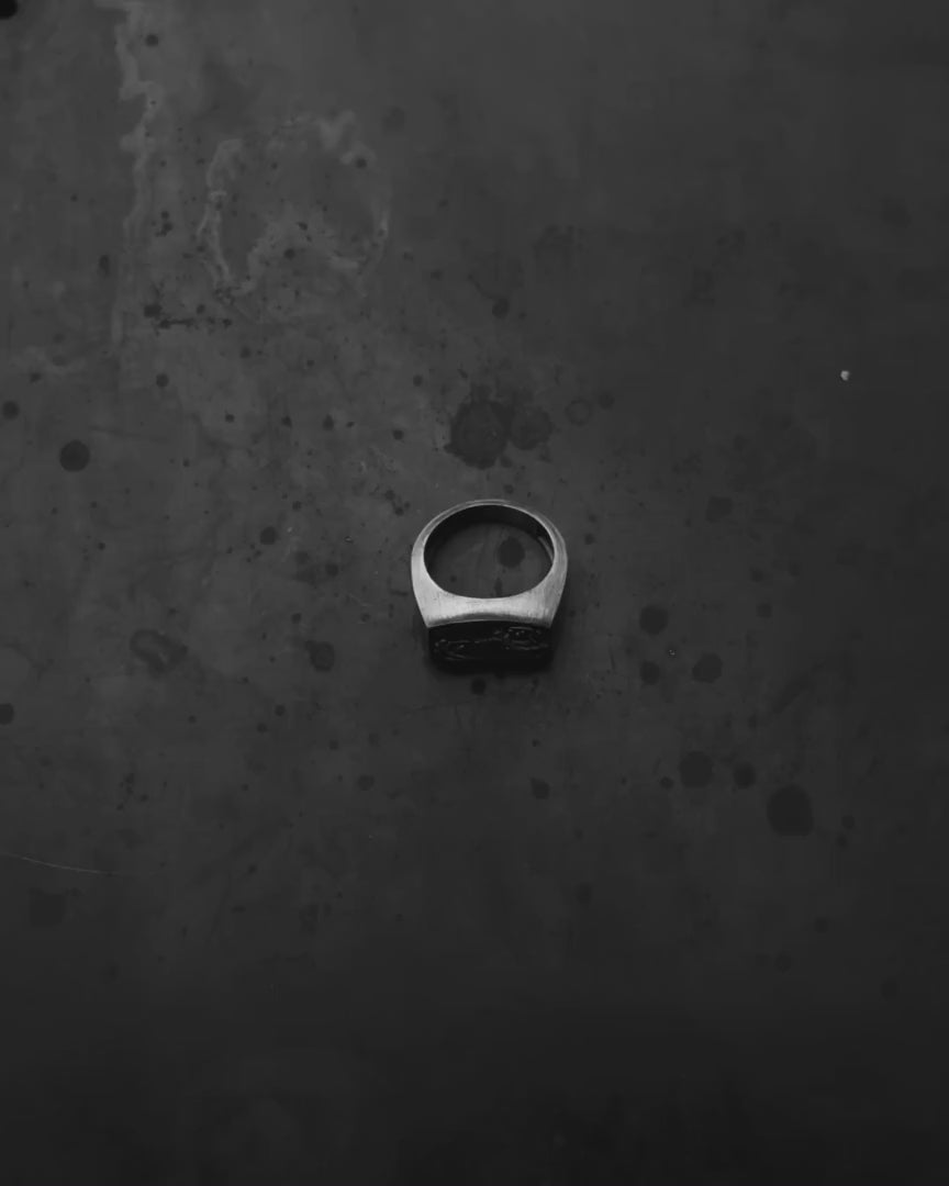 Silver ring THE CREATION OF ADAM - MICHELANDELO