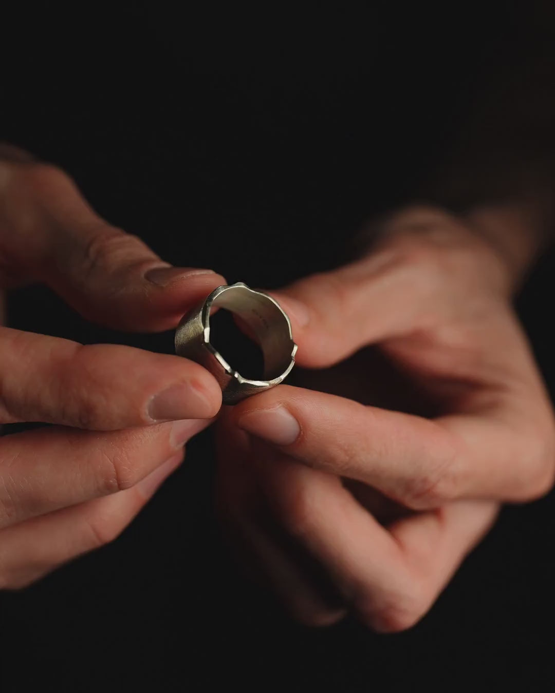 Silver ring THE THORNS