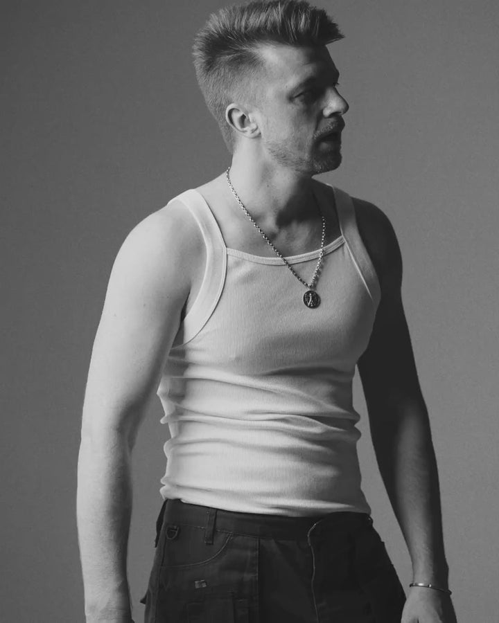 Silver pendant VITRUVIAN MAN (Leonardo da Vinci)